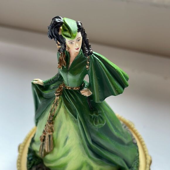 Vtg 1998 Franklin Mint Scarlett’s Deception figurine from Gone With The Wind - Picture 2 of 6